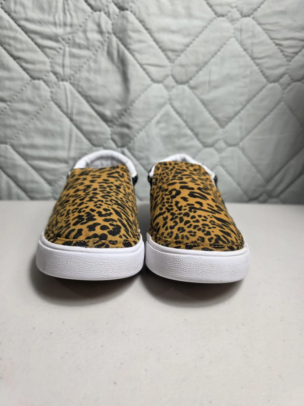 Nike Court Legacy Leopard Print Size 7.5 Canvas Shoes